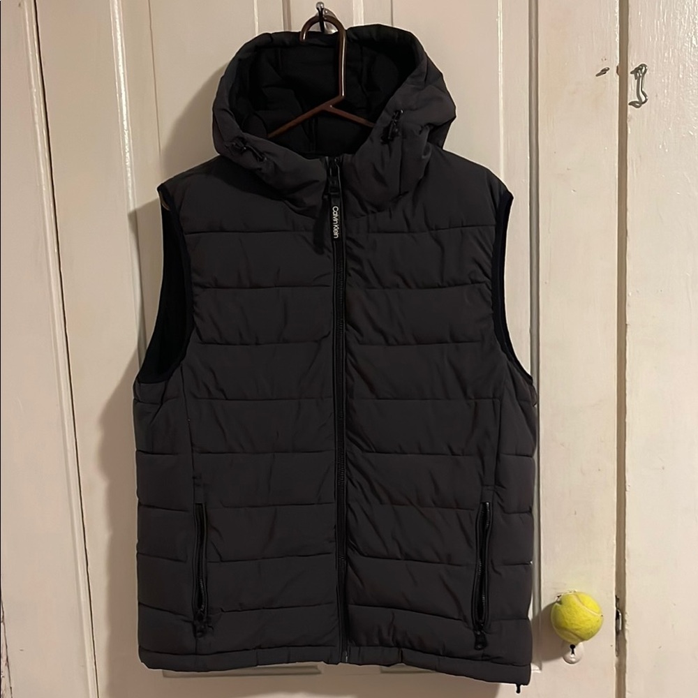 Calvin Klein Black Puffer Vest